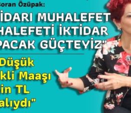 Gönül Boran Özüpak: “Bu Maaşlarla Eskiden Sefildik, Şimdi Telef Oluyoruz!”