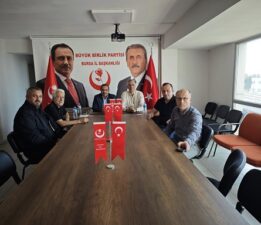 EMEDFED Bursa İl Yönetimi’nden BBP İl Başkanı Eyüp Eken’e Ziyaret