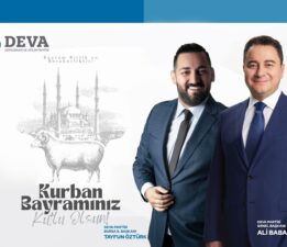 DEVA Partisi Bursa İl Başkanı Tayfun Öztürk’ten Kurban Bayramı Mesajı: “Bayram, Gönüllerde Huzur Demektir”