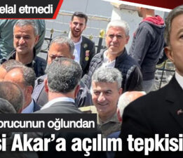 Hulusi Akar’dan Şehit Çocuğuna Saygısızlık: “Bana Bağıracağınıza Açılım Sorularına Cevap Verin”