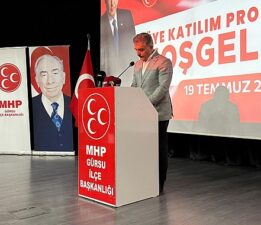 Büyükataman, Gürsu’da Üye Katılım Toplantısında Konuştu