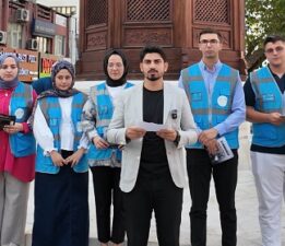 Osmangazi Gençliği’nden Broşürlü Vicdan Çağrısı: “Bir Yüzünde Bosna, Diğer Yüzünde Filistin!”