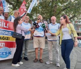 Onurlu bir yaşam için birlikte mücadeleye çağırıyoruz.