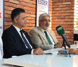 ESDER Bursa, “1 Konu 1 Konuk” Programında Matbaacılar Kırtasiyeciler Odası Başkanı’nı Ağırladı