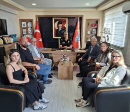 CHP Gemlik İlçe Yönetimi Mazbata Sonrası Sahada: İlk Ziyaret İlçe Emniyet Müdürü Ümit Şahin’e