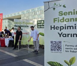 Saadetli Gençlerden Farkındalık! “Gol At Fidanı Sizin Adınıza Biz Dikeriz!”