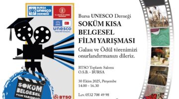 Bursa UNESCO Derneği Soküm Kısa Belgesel Film Yarışması Finali Düzenlendi