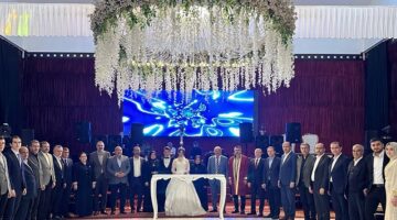 Refik Aksu’nun Oğlu Muhammet ile Ayşegül’ün Düğününe Yoğun Katılım