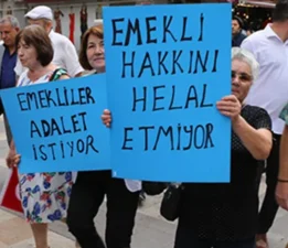 Emeklilerin ve Emekçilerin Çığlığı: “İtibar, Adalet ve Onurlu Yaşam İstiyoruz”