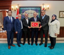 Ziya Sözen ve Heyetinden Bursa Protokolüne Anlamlı Ziyaret