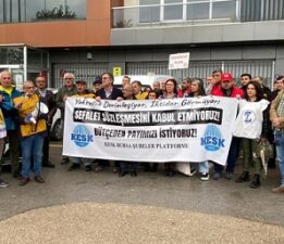 “Grevli, Toplu Sözleşmeli Sendika Yasası İstiyoruz!”