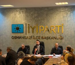 İYİ Parti Osmangazi Teşkilatında Devrim Gibi Yenilik