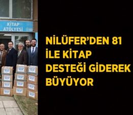 Nilüfer Kent Konseyi’nden 6 Şehirde 10 Okula Destek