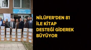 Nilüfer Kent Konseyi’nden 6 Şehirde 10 Okula Destek