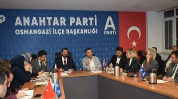 Anahtar Parti Osmangazi’den Kadın Gücüne Güç Katan Hamle!