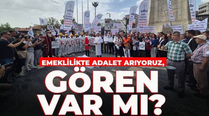 “Emeklilikte Adalet, Herkes İçin Temel Bir Hak!”