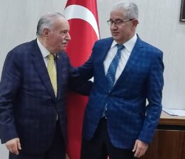 Başkan Arif Tak’tan Vali Yardımcısı Hulusi Doğan’a Nezaket Ziyareti