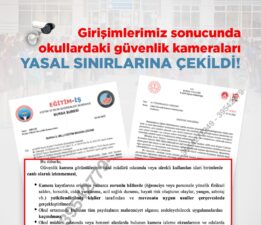 Eğitim-İş’in Girişimleri Sonuç Verdi