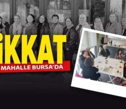 Ruh sağlığına mahalleden dokunuş: Pilot uygulama Bursa’da