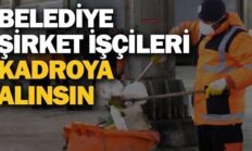 673 Bin Belediye Şirket İşçisi İçin Adalet Çağrısı
