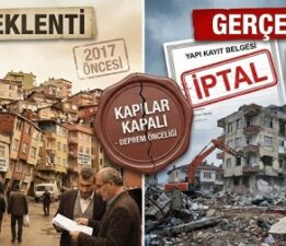 İmar Yasası ve Deprem Gerçeği