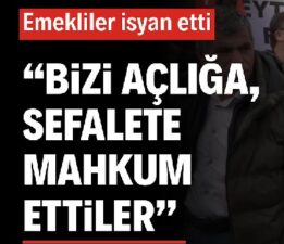 İşçiyi Açlığa, Emekliyi Yokluğa