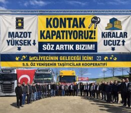 Mazot Zamları Taşımacılık Sektörünü Durdurdu: Yenişehir Taşıyıcılar Kooperatifi Kontak Kapatıyor