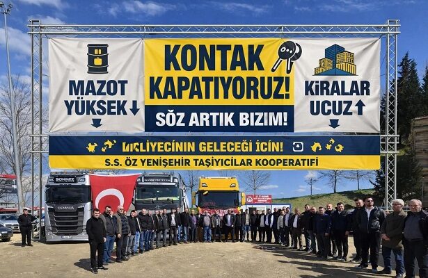 Mazot Zamları Taşımacılık Sektörünü Durdurdu: Yenişehir Taşıyıcılar Kooperatifi Kontak Kapatıyor
