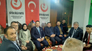 BBP Osmangazi İlçe Başkanı Mahmut Yayla Görevinden İstifa Etti