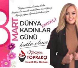 8 Mart Mesajında Kadınların Siyasetteki Rolüne Dikkat Çekti