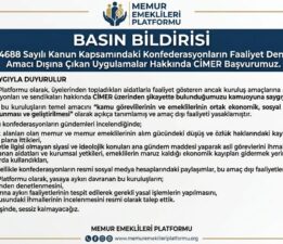 “Konfederasyonlar Asli Görevlerini Unuttu”