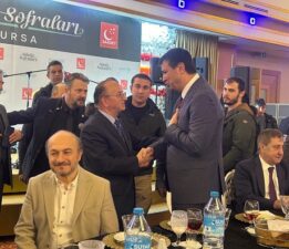 Millet Partisi Bursa İl Başkanı Akyıldız, Saadet Partisi’nin İftar Programına Katıldı