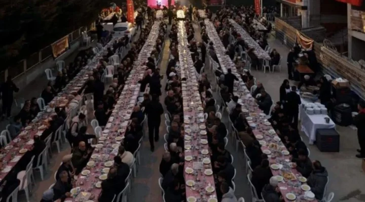 CHP Nilüfer’den 2.500 Kişilik “Sokak İftar Sofrası”