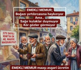 Yıllarca Haklarımız İçin Ter Döktük! Bu Zulüm Niye!