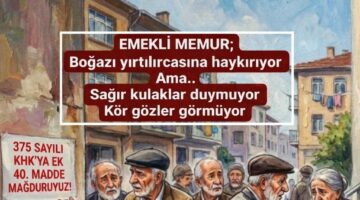 Yıllarca Haklarımız İçin Ter Döktük! Bu Zulüm Niye!