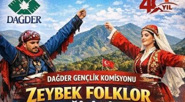DAĞDER 40. Yılında Zeybek Folklor Eğitimini Başlatıyor