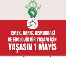 “Emek, Barış ve Demokrasi Mücadelesi Ortaklaştırılmalı”