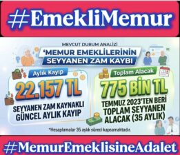 “Emekli Memurları Çığlıklarını Neden Duymuyorsunuz!”