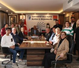 Zeydan Karalar’dan CHP Bursa İl Başkanlığı’na Ziyaret