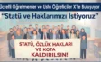 “Eşitlik ve Güvence İstiyoruz”