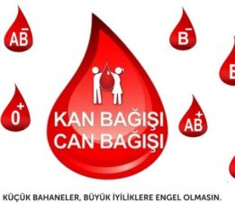 “Her Damla Kan Bir Hayata Dokunur!”