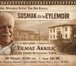 Bursa’nın Belleği Yılmaz Akkılıç, Dev Belgesel ve Ödül Töreniyle Anılıyor