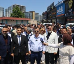 Anahtar Parti’den Küçük Sanayi’de büyük çalışma! 400 kişilik ekiple 4 bin esnaf ziyaret edildi
