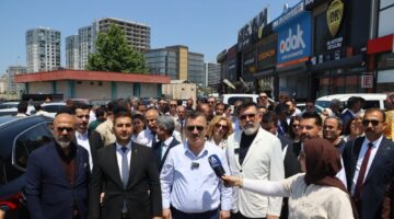 Anahtar Parti’den Küçük Sanayi’de büyük çalışma! 400 kişilik ekiple 4 bin esnaf ziyaret edildi