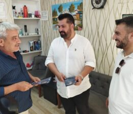 Anahtar Parti Osmangazi Teşkilatından Celal Bayar Caddesi’nde Esnaf Ziyareti