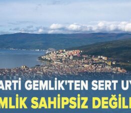 Gemlik’te Sabır Tükeniyor: İYİ Parti’den Bursa Büyükşehir’e Sert Tepki