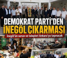 İnegöl’e Demokrat Ziyaret…