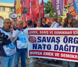 Bursa Şehreküstü Meydanı’ndan NATO Zirvesine Sert Tepki