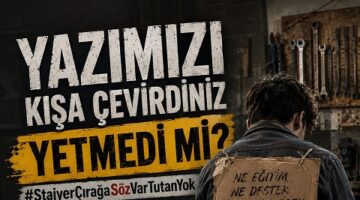 “İlk İşe Giriş Tarihimiz Sigorta Başlangıcı Sayılsın”