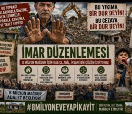 Biz intikam değil, adalet ve çözüm istiyoruz